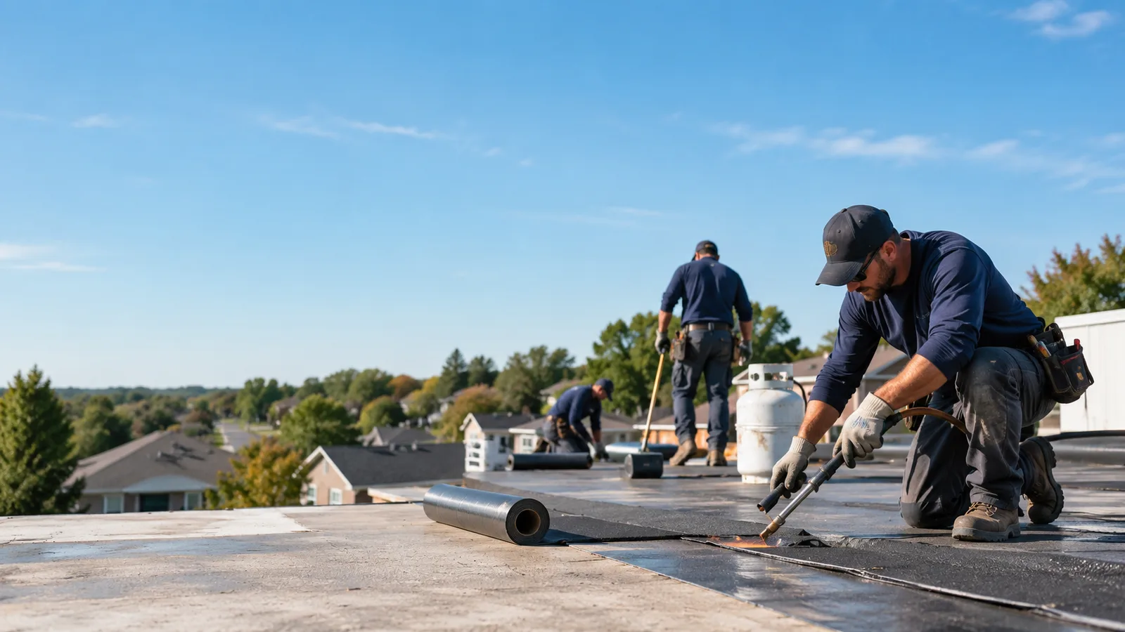 Flat Roof Leak Repair providers in Morton, IL